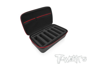 Li Po Storage: T-Works - Compact Hard Case Short Battery Bag