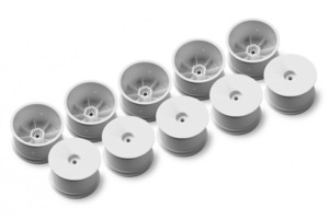 XRAY - 2wd/4wd Rear Wheel Aerodisk With 12mm Hex IFMAR - White (10)  (329901-M)