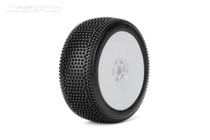1 8 Off Road: JETKO BLOCK IN 1/8 Buggy Pre-Glued Tires (pair)