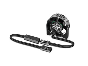 Motor Accessories: Hudy: Hudy Alu Rc Fan 30mm - Bottom Mount 2 Hole (293100)