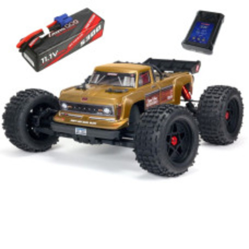 Rtr Vehicles: OUTCAST 4X4 4S BLX 1/10 Stunt Truck Bronze