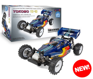 Vintage: Team Associated Yokomo YZ-10 1/10 4WD Electric Classic Buggy Kit (Blue) (Limited Edition)