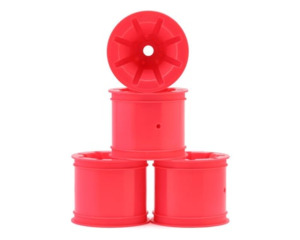 1 10 Vintage Off Road Rims Tires Dirt: JConcepts RC10T Pioneer 2.2 Wide Bearing Front Wheels (Pink) (4)