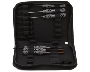 Tools: ProTek RC 6-Piece Metric Hex & Nut Driver "TruTorque" 1/10 Surface Tool Set w/Carrying Case
