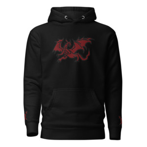 Dragon - Embroidered Hoodie