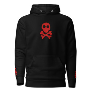Skull & Bones - Embroidered Hoodie
