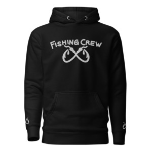 Fishing Crew & Hooks - Embroidered Hoodie