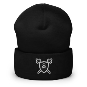 Shield & Swords - Embroidered Beanie