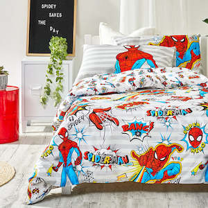 Disney Bedding: Spiderman Organic Cotton Duvet Cover Set