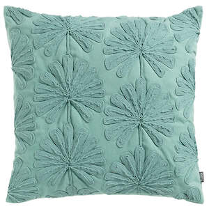 Kas Cushions: KAS Palma Cushion Teal