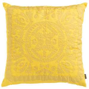 Kas Cushions: KAS Katie Cushion Yellow