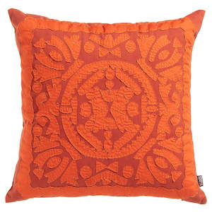 Kas Cushions: KAS Katie Cushion Rust