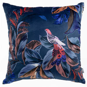 Kas Cushions: KAS Gabriella Cushion Blue