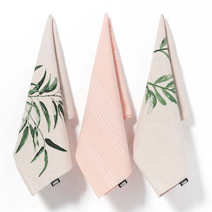 Kas Kitchen: KAS Anusa 3PK Tea Towel Set