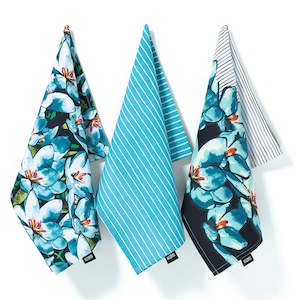 KAS Karmin 3PK Tea Towel Set