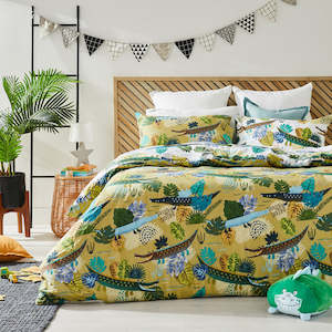Twill & Co Croc Fever Duvet Cover Set