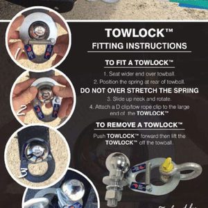 Products: TOWLOCK with strap - Carac Group