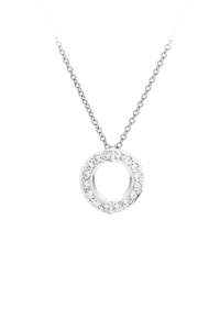 Collections Hidden Heart: Small Hidden Heart™ white gold diamond pendant