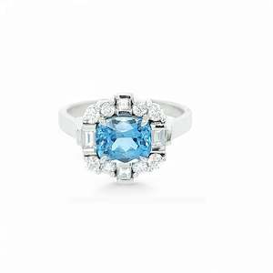 Fine Jewellery Dress Rings: Aqua Splash