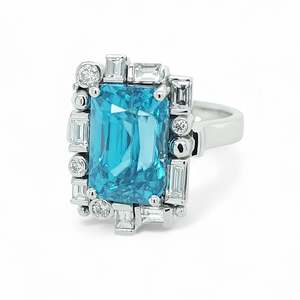 Fine Jewellery Dress Rings: Electric Blue