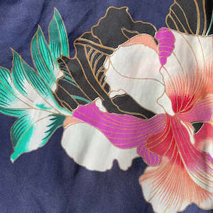 Pants: SUMMER pants - Bloom (Navy)