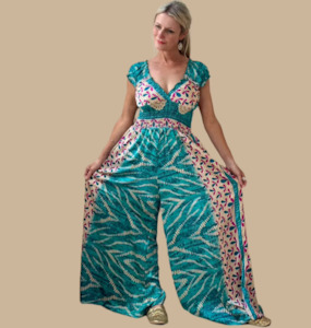 Pants: Silk Aphrodite Jumpsuit-One-of-A-Kind (In Store Only)
