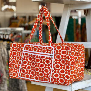 Artisan Bags: Jhalok-Buckram Luxury Travel Bag