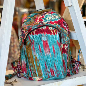 Artisan Bags: DHONA Qulited Backpack - Tila