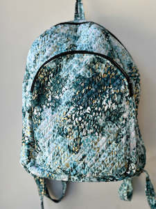 Artisan Bags: DHONA Quilted Backpack - Hasa