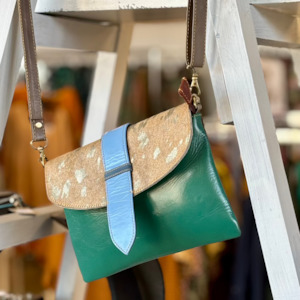 Artisan Bags: EMERALD - Leather Handbag