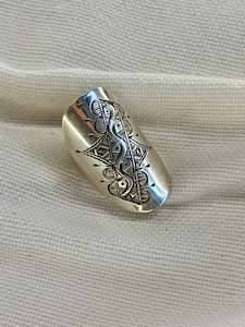 Bedouin Oval Cuff Ring