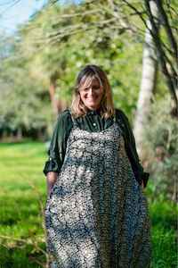 Summer Dress - Black Tulip