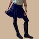 Disco Skirt - Sapphire