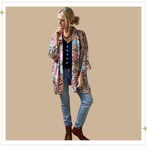 Kimonos: SOLACE Kimono - Mirage