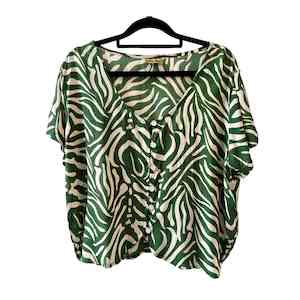 SALMA Button Blouse - Alocacia