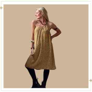 Sustainable Styles: COURTNEY Dress - Silk- One Off - L/XL