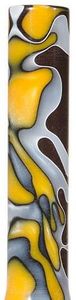 Products: Acrylic Pen Blank Orange / Black / Grey Marble
