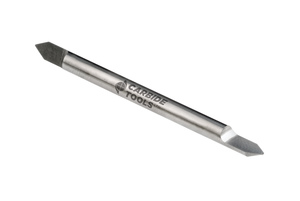 Products: Double Ended D-Bit Style Half Round Engraving Tool 90° or 60°