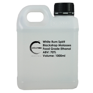 White Rum Spirit Food Grade Ethanol 70% ABV 1L