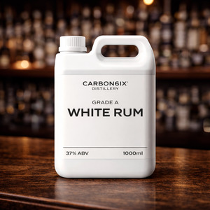 White Rum 37% ABV – grade A 1000ml