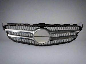 Genuine Front Bumper Grill Mercedes Benz C Class W205 2014 - 2018 Used