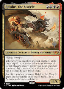 Rakdos, the Muscle (Promo Pack) [Outlaws of Thunder Junction Promos]