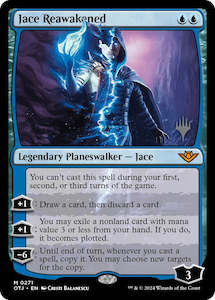MTG Single: Jace Reawakened (Promo Pack) [Outlaws of Thunder Junction Promos]