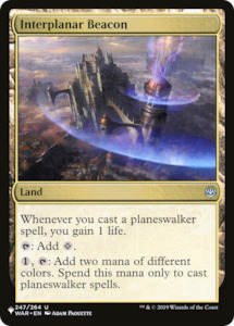Mtg Singles Instock: Interplanar Beacon [The List]