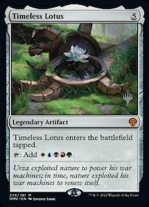 Mtg Singles Instock: Timeless Lotus (Promo Pack) [Dominaria United Promos]