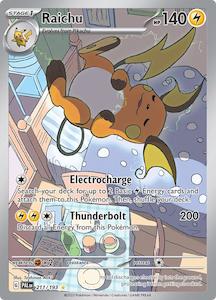 Pokemon Singles Currently In Stock: Raichu (211/193) [Scarlet & Violet: Paldea Evolved]