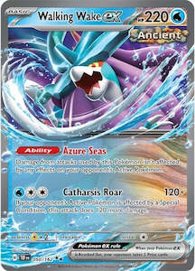 Pokemon Singles Currently In Stock: Walking Wake ex (050/162) [Scarlet & Violet: Temporal Forces]