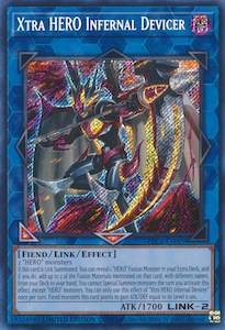 Yugioh Secret: Xtra HERO Infernal Devicer [BLC1-EN009] Secret Rare