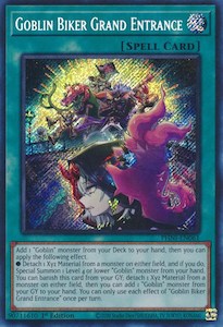 Yugioh Secret: Goblin Biker Grand Entrance [PHNI-EN061] Secret Rare