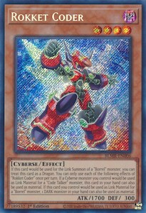 Yugioh Secret: Rokket Coder [BLMR-EN006] Secret Rare